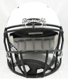 Travis Hunter Signed Colorado Buffaloes F/S White Speed Helmet- Beckett W Holo