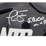 Phil Simms Signed New York Giants SpeedFlex TB Helmet SB MVP Beckett WIT 58496