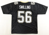 Pat Swilling Signed New Orleans Saints Jersey (JSA COA) 5xPro Bowl Linebacker