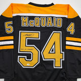 Autographed/Signed Adam McQuaid Boston Black Hockey Jersey JSA COA