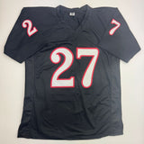 Autographed/Signed Wes Welker Texas Tech Black College Jersey JSA COA