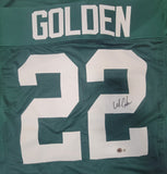 MATTHEW GOLDEN AUTOGRAPHED SIGNED PRO STYLE CUSTOM XL JERSEY W/ BECKETT QR