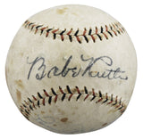 Yankees Babe Ruth & Lou Gehrig Signed Official League Baseball JSA #XX00240