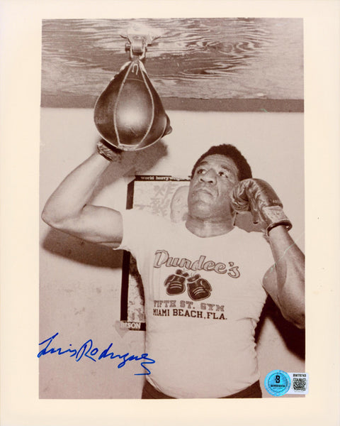 Luis Manuel Rodriguez Authentic Signed 8x10 Vertical Photo BAS #BW70743