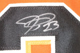 Joc Pederson Autographed/Signed Pro Style Size XL Orange Jersey Beckett 59459