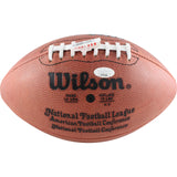 Jim Brown Autographed/Signed Cleveland Browns Wilson Rozelle Football JSA 50155