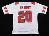 Garrison Hearst Signed San Francisco 49ers White Jersey (PSA COA) 2xPro Bowl R.B