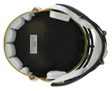 Packers Josh Jacobs Signed Full Size Speed Rep Helmet W/ Case BAS Witnessed