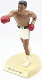 Muhammad Ali Autographed 5x9 Toy Figurine White Boxing Trunks 482/3500 Beckett