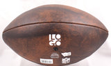 Micah Parsons Autographed Dallas Cowboys Distressed Logo Football- Fanatics