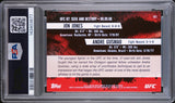 Jon Jones Signed 2009 Topps UFC Seek and Destroy Rookie - PSA 9 AUTO 10