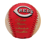 Pete Rose Signed Cincinnati Reds Rawlings Stitched MLB Baseball with Insc