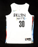 Seth Curry Signed Nets Jersey Inscribed "Basquiat Brooklyn !" (JSA COA) Guard