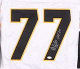 Ray Bourque Signed Boston Bruins White Jersey (JSA COA) 19xAll Star Defenseman