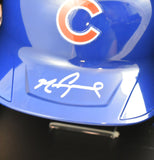 Mark Grace Autographed Chicago Cubs F/S Replica Helmet w/Stand - Beckett W Holo