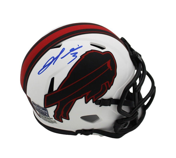 Damar Hamlin Signed Buffalo Bills Speed Lunar NFL Mini Helmet – Super  Sports Center