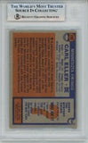 Carl Eller Autographed 1976 Topps #195 Trading Card Slab Beckett 57071