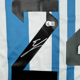Autographed/Signed Enzo Fernandez Argentina Blue World Cup Jersey BAS COA