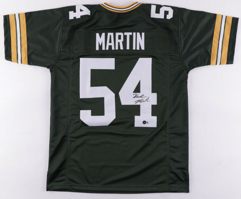 Kamal Martin Signed Green Bay Packers Jersey (Beckett Holo) 2nd Yr Linebacker