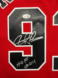 Dennis Rodman Autographed Chicago Bulls Mitchell & Ness Jersey HOF 2011 JSA
