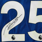 Moises Caicedo Signed Chelsea FC Home Soccer Jersey #25 with Beckett COA