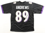 Mark Andrews Signed Baltimore Ravens Jersey (Beckett) 2018 3rd Round Draft Pk TE
