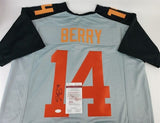 Eric Berry Signed Tennessee Volunteers Throwback Smokey Gray Jersey (JSA COA)