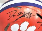TREVOR LAWRENCE & UIAGALELEI AUTOGRAPHED CLEMSON FULL SIZE AUTHENTIC HELMET