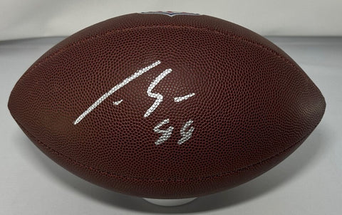 Packers LUKE MUSGRAVE Signed Full Size Wilson Duke Replica Football AUTO - FAN