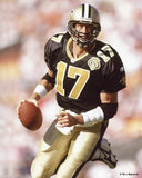 Jim Everett Signed Saints Jersey (JSA COA) New Orleans Quarterback 1994 til 1996