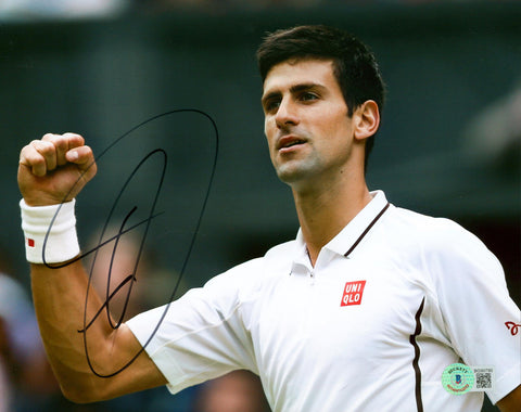 Novak Djokovic Authentic Signed 8x10 Photo Autographed BAS #BG90790
