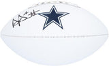 Dak Prescott Dallas Cowboys Autographed Franklin White Panel Football