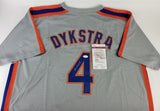 Lenny Dykstra Signed New York Mets Jersey (JSA COA) 1986 World Series Champ O.F.