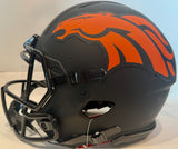Bo Nix Autographed Denver Broncos Eclipse NFL Pro Helmet BAS COA