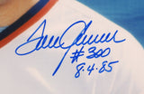Tom Seaver Signed Chicago White Sox Unframed 8x10 Blue Background Photo - #300