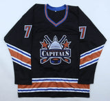 Adam Oates Signed Washington Capitals Jersey (JSA) HOF NHL Career 1985 / 2004