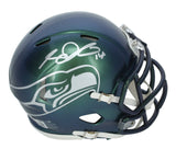 Sam Darnold Autographed Seahawks 'Rivalries' Mini Speed Helmet Beckett