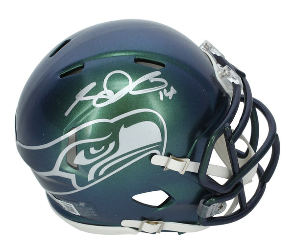 Sam Darnold Autographed Seahawks 'Rivalries' Mini Speed Helmet Beckett