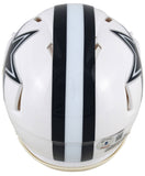 Cowboys Dak Prescott Signed 2022 Alt White Speed Mini Helmet BAS Witnessed