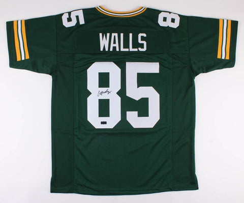 Wesley Walls Signed Green Bay Packers Jersey (Radtke COA) 5xPro Bowl Tight End