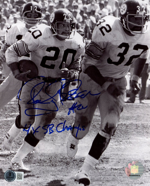Rocky Bleier Autographed Pittsburgh Steelers 8x10 Photo Beckett 45582