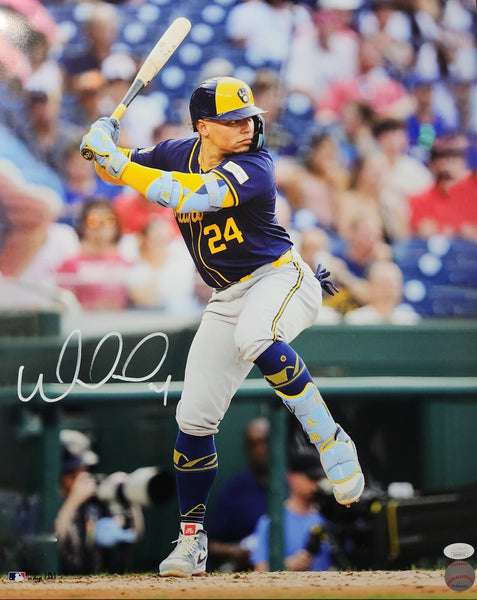 Milw. Brewers Catcher WILLIAM CONTRERAS Signed 16X20 Photo #8 AUTO - JSA