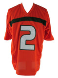 Willis McGahee Signed/Auto Univ of Miami Custom Football Jersey JSA 161113