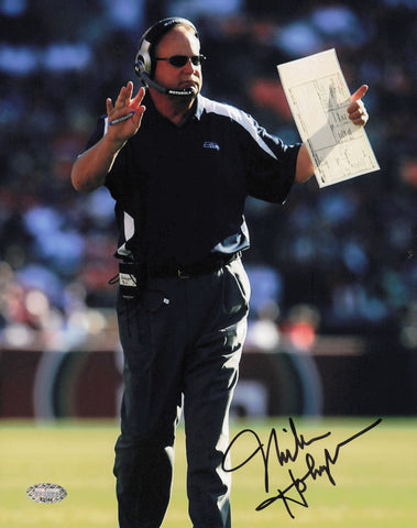 Mike Holmgren Autographed Signed 8x10 Photo Seattle Seahawks MCS Holo #63174