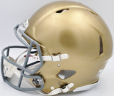 RUDY RUETTIGER AUTOGRAPHED NOTRE DAME FULL SIZE AUTHENTIC HELMET SPEECH BECKETT