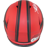 Keon Coleman Autographed Buffalo Bills Mini Helmet Rave Beckett Witness 50919