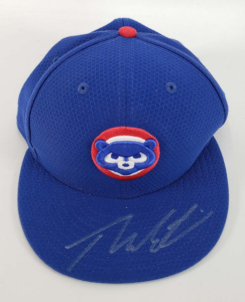 Theo Epstein Signed Chicago Cubs New Era Fitted Hat (JSA COA) 2016 World Series