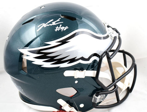 Jalen Carter Autographed Philadelphia Eagles F/S Speed Authentic Helmet- JSA W