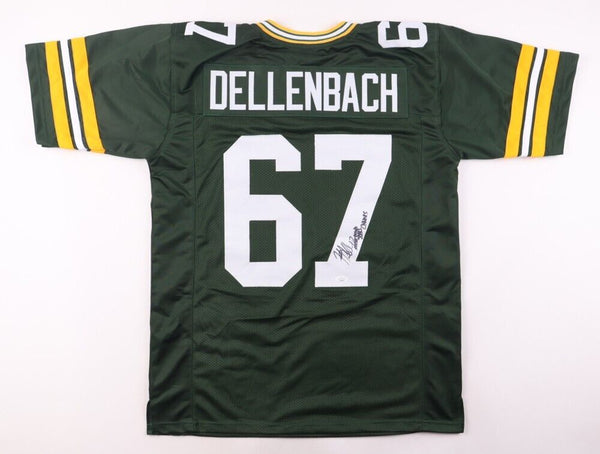 Jeff Dellenbach Signed Green Bay Packers Jersey (JSA COA) Super Bowl XXXI Champ