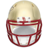 Luke Kuechly Autographed Boston College Eagles Speed Mini Helmet Beckett